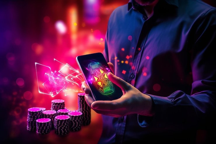 Ilustrasi pengguna menikmati bonus cashback dengan mudah melalui smartphone